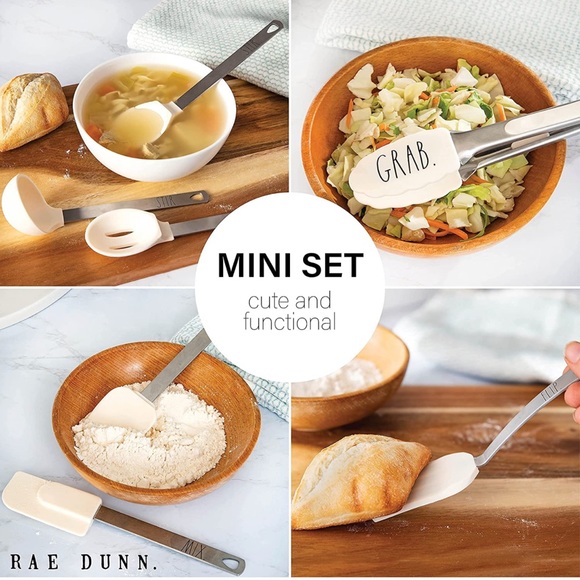 NWT Rae Dunn 9pc Mini Kitchen Utensil Set - Picture 4 of 6